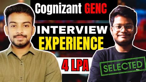 Cognizant GenC Interview Experience .
